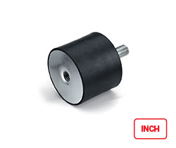DVA.2 (inch sizes)-Antivibratoires en caoutchouc